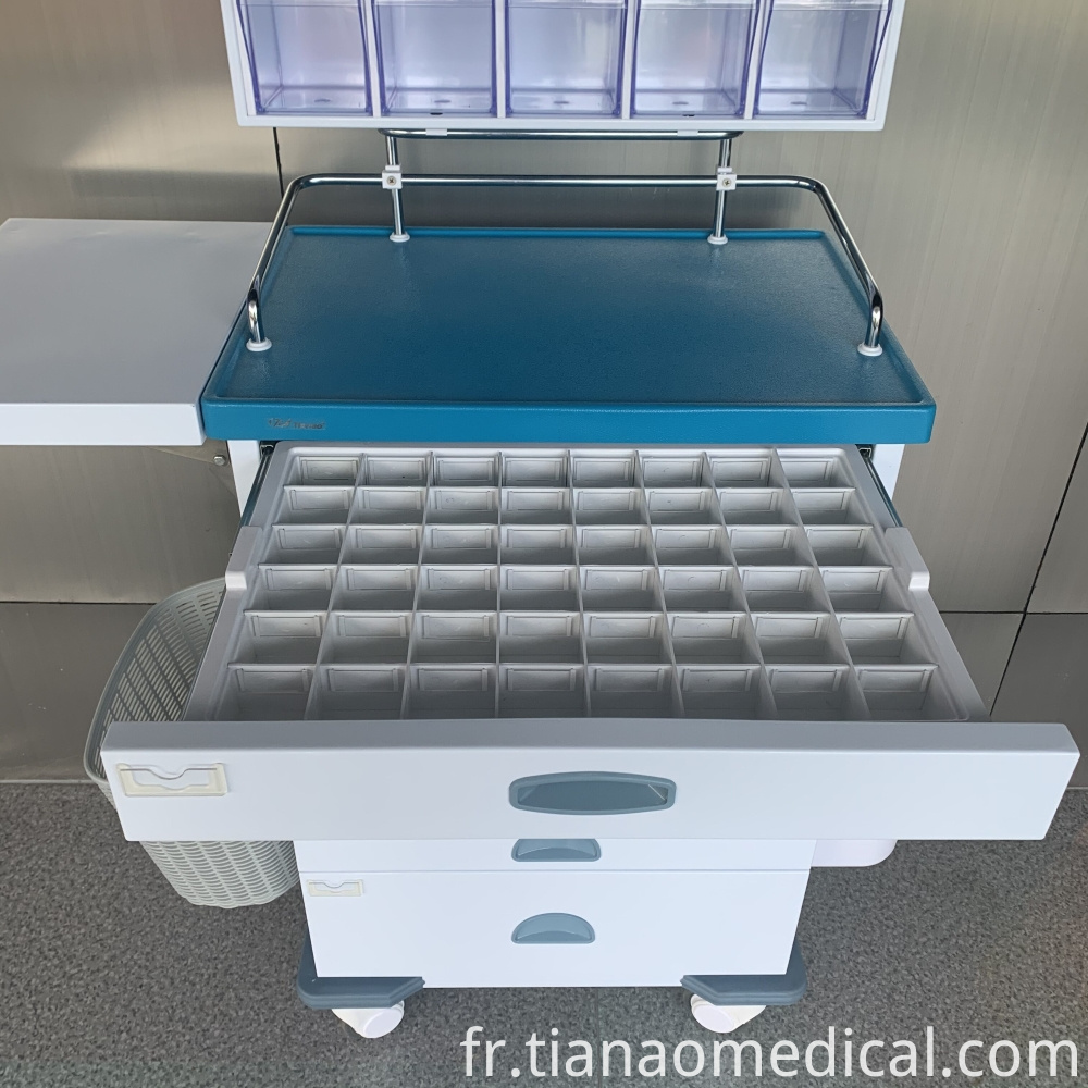 Chariot médical d'anesthésie multi-fonctionnelle Medical Muti-functional Anesthesia Trolley